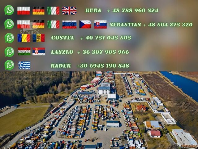 Macara montată pe camion MAN TGS 18.400 Sattelzugmaschine + KRAN /FUNK