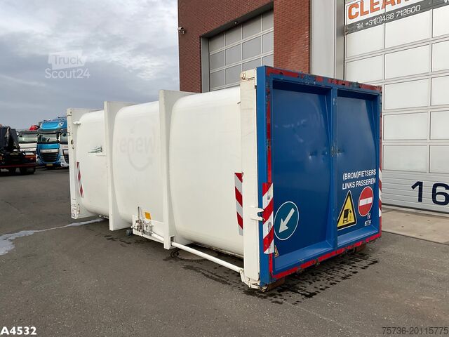 Container KTK 23m³ Zijlader container 