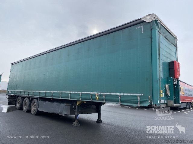Semirremolque abierto con toldo Schmitz Cargobull Semitrailer Curtainsider Coil