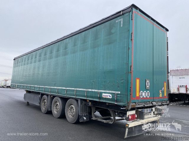 Semirremolque abierto con toldo Schmitz Cargobull Semitrailer Curtainsider Coil
