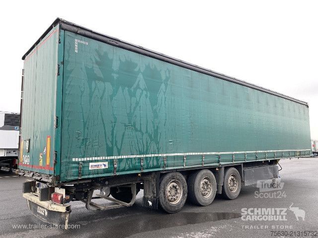 Semirremolque abierto con toldo Schmitz Cargobull Semitrailer Curtainsider Coil