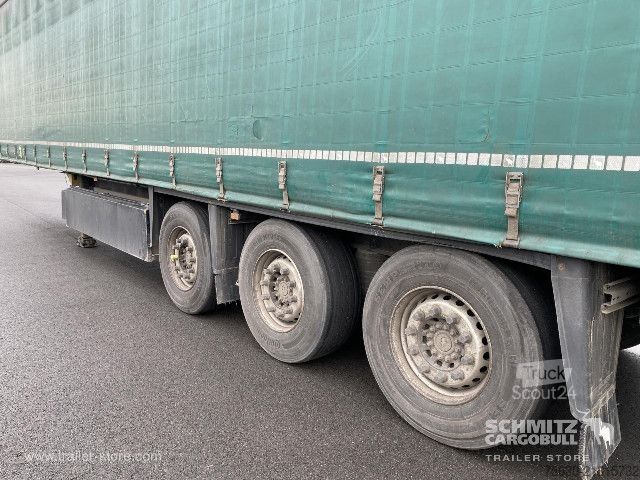 Semirremolque abierto con toldo Schmitz Cargobull Semitrailer Curtainsider Coil
