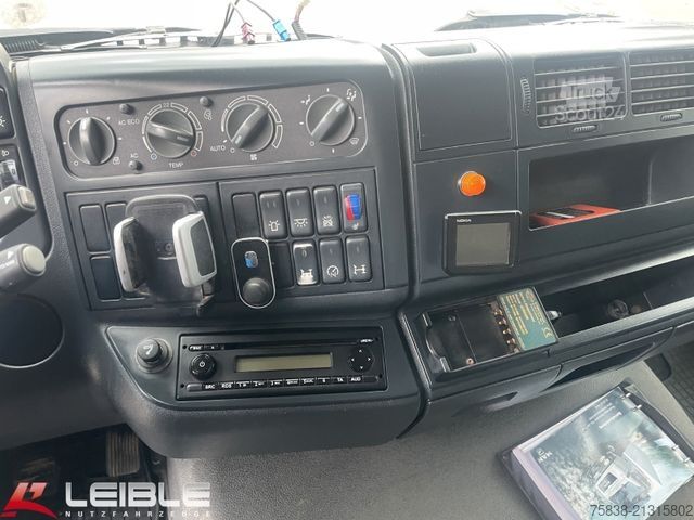 Camion basculante trilateral MAN TGM 18.330 4x2BB*Atlas Terex 120*Meiller Kipper*