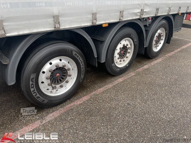 Semi-remorque bâchée DINKEL DSAPP*Tautliner light*Stapleraufnahme*Pal-Kasten