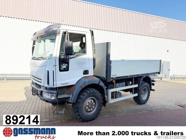 Automobilis ar plakanu platformu Iveco ML100E21WS 4x4