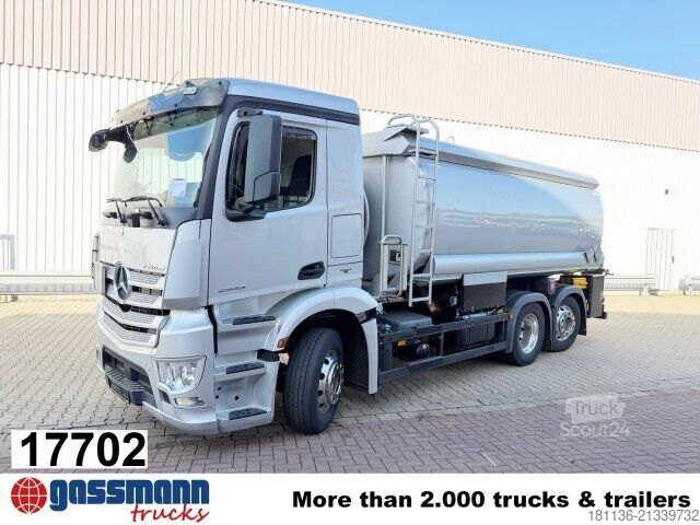 Camion-citerne Mercedes-Benz Antos 2543 L/6x2, Retarder, A III, Esterer Tank,