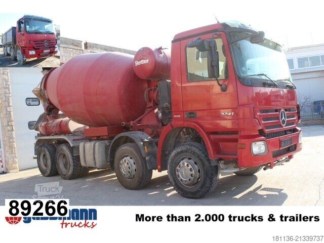 Camião basculante Mercedes-Benz Actros 3241 B 8x4/4, Wechselsystem