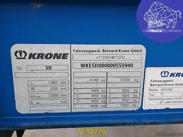 Lonas deslizantes Krone SD