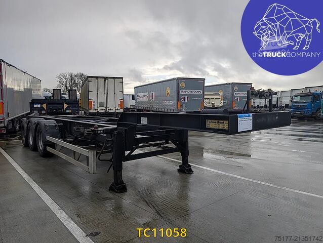 Контейнерные перевозки Turbos Hoet Tank chassis Gooseneck