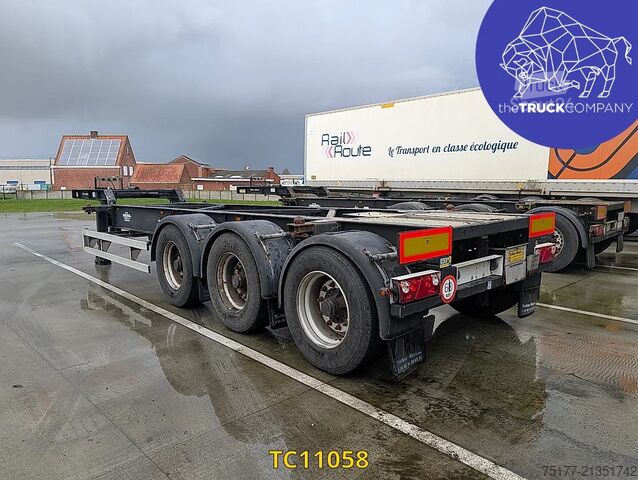 Контейнерные перевозки Turbos Hoet Tank chassis Gooseneck