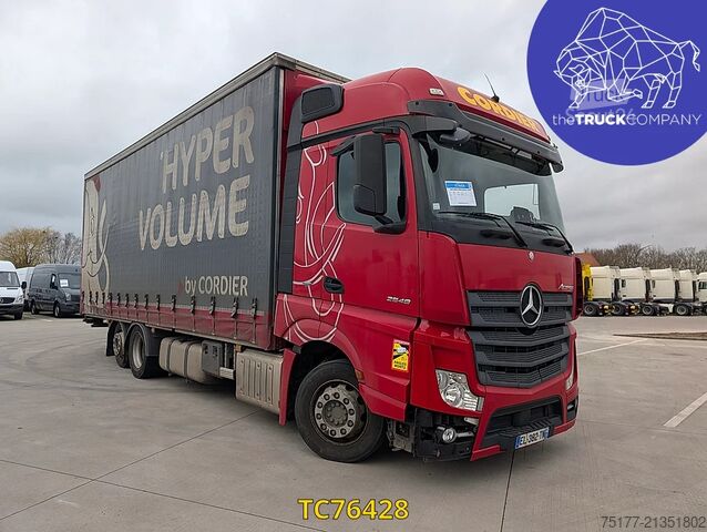 Раздвижной брезент Mercedes-Benz Actros 2548