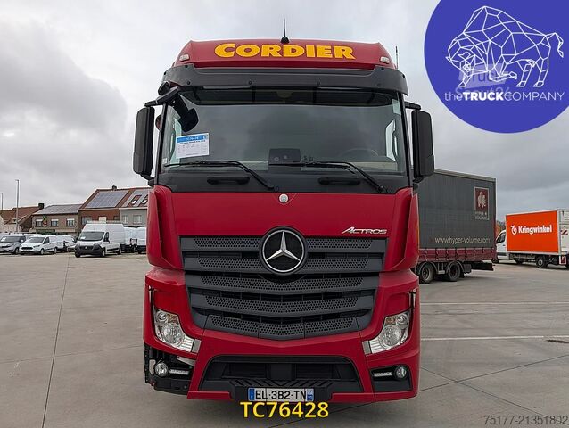 Раздвижной брезент Mercedes-Benz Actros 2548