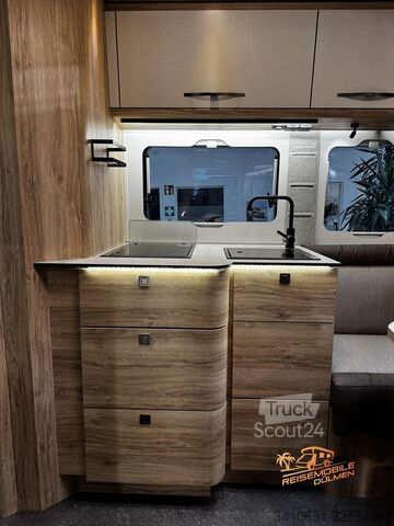 Yarı entegre karavan EURAMOBIL Profila T 720 EF Mondial Pack FAS Zusatzbett