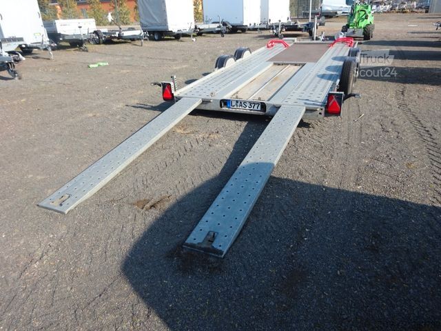 Biltransporttrailer BRIAN JAMES TRAILERS Fahrzeugtransportanhänger 26XTFB 100Kmh