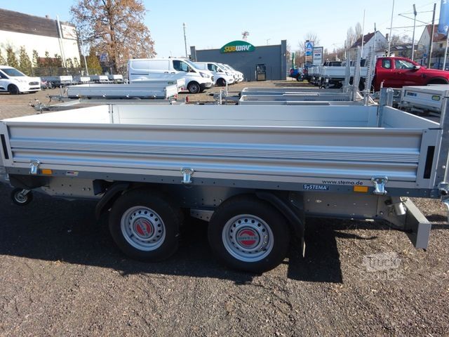 Araba römorku STEMA ROCKO II SHRK .2  Rückwärtskipper 100