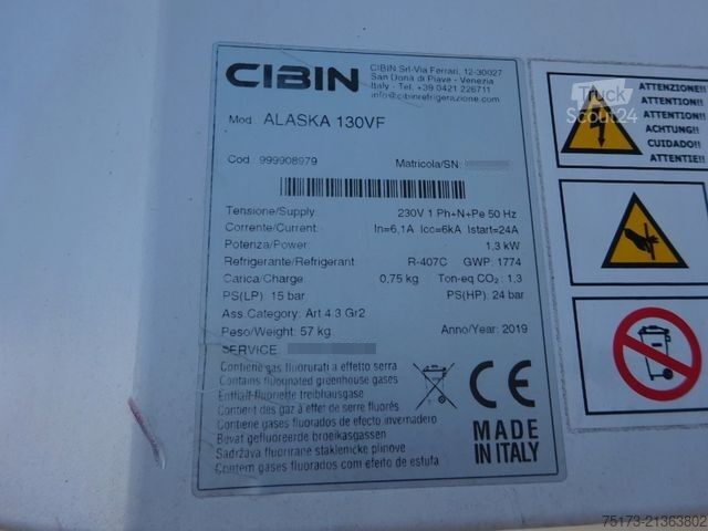 Koeltrailers UNSINN FZ-TECHNIK 1,3 to 1-Achs Getränke-Kühlkofferanhänger Typ C6