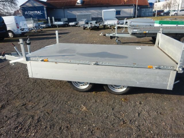 Üç yöne devirmeli römork UNSINN FZ-TECHNIK UHK 2627-14-1500 Rückwärtskipper 100kmh