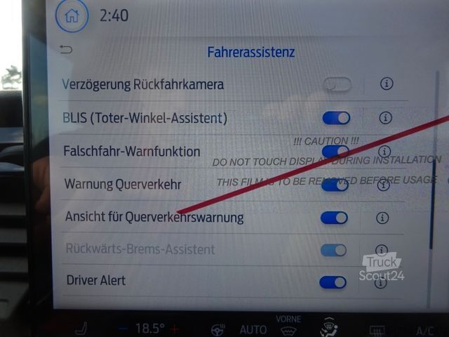 Minibus FORD Transit Kombi Trend 350 L3H2 360Kam Navi Klima