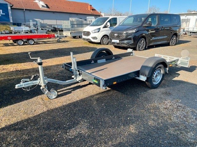 Car trailer UNSINN FZ-TECHNIK UA 2615-7-13 Absenkanhänger 100 KMH