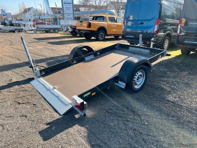 Car trailer UNSINN FZ-TECHNIK UA 2615-7-13 Absenkanhänger 100 KMH