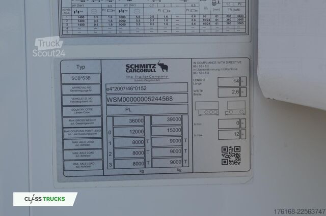 Semi-remorque frigorifique SCHMITZ CARGOBULL SKO Double Deck FP 60 SLXi 300
