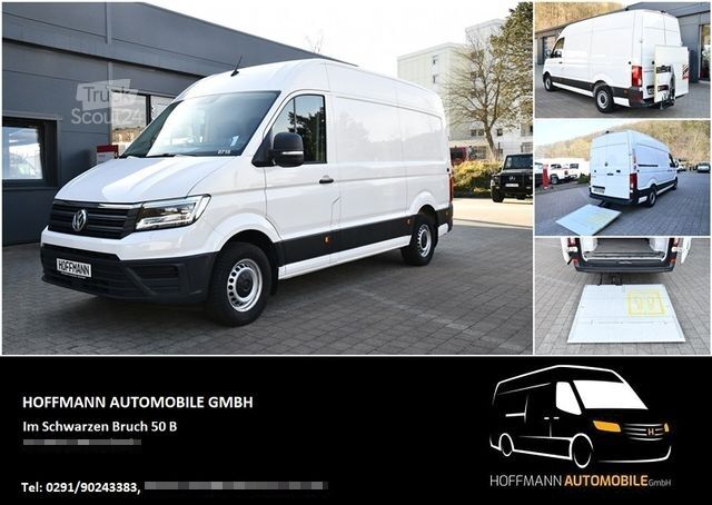 Varebil med høy topp VOLKSWAGEN Crafter Kasten Ladebordwand Massagesitz L2H2 LBW