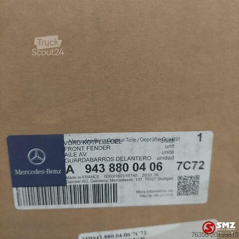 Lokasuojalevy Mercedes Spatbord rechts mercedes Actros mp2/3