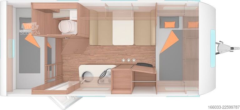 Wohnwagen WEINSBERG CaraOne 480 QDK Mod. 27 *Wunschkonfiguration*