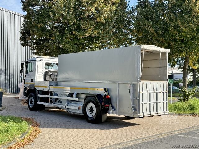 Lastebil med spesialpåbygg MAN TGM 15.250 - Ruthmann Cargoloader