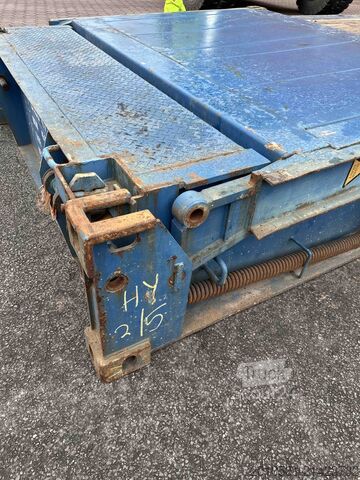 Spezialcontainer 40ft Flatrack Container CSC Plattform Schwerlastcontainer Flatrack Unit Open