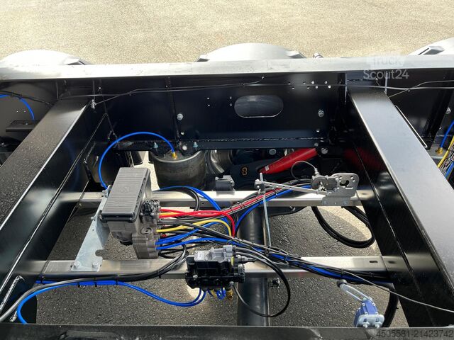 Reisch 3 tengelyes billenős félpótkocsi 50 m³ Reisch 3-Achs-Kippsattelauflieger Alumulde Alug