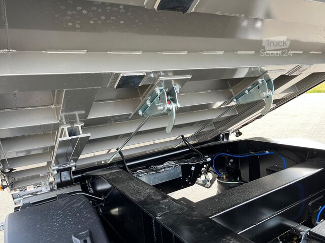 Reisch 3 tengelyes billenős félpótkocsi 50 m³ Reisch 3-Achs-Kippsattelauflieger Alumulde Alug