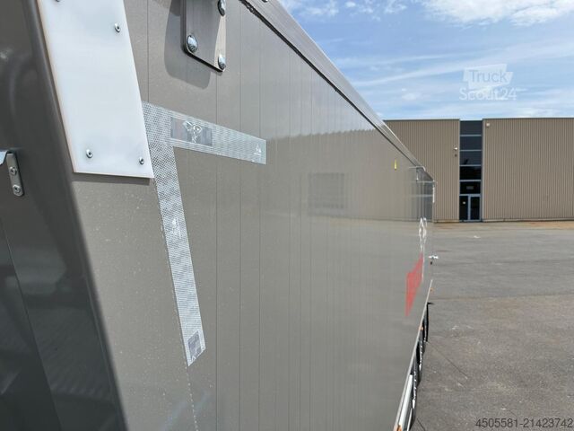 Reisch 3 tengelyes billenős félpótkocsi 50 m³ Reisch 3-Achs-Kippsattelauflieger Alumulde Alug