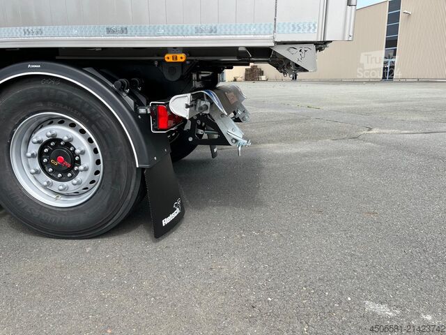 Reisch 3 tengelyes billenős félpótkocsi 50 m³ Reisch 3-Achs-Kippsattelauflieger Alumulde Alug