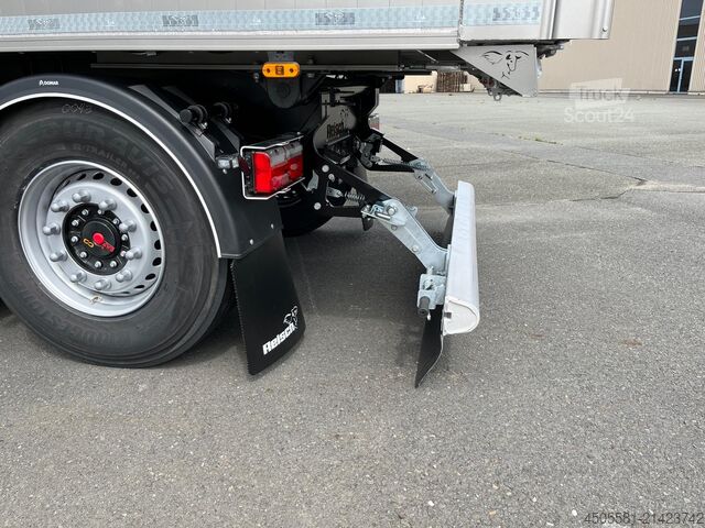 Reisch 3 tengelyes billenős félpótkocsi 50 m³ Reisch 3-Achs-Kippsattelauflieger Alumulde Alug