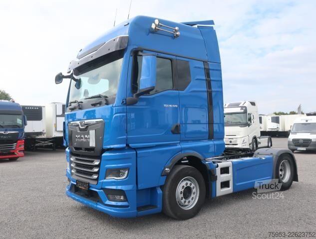 Standard trækkerunit MAN 18.520 BLS TGX Intarder GX Kabine Navi neue Reifen