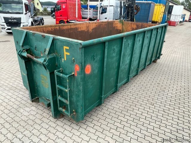 Camión portacontenedores de gancho  BMP Bohemia 25cbm Behälter Mulde Absetzcontainer