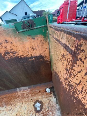 Tovornjak s kavljem za kontejnerje  BMP Bohemia 25cbm Behälter Mulde Absetzcontainer