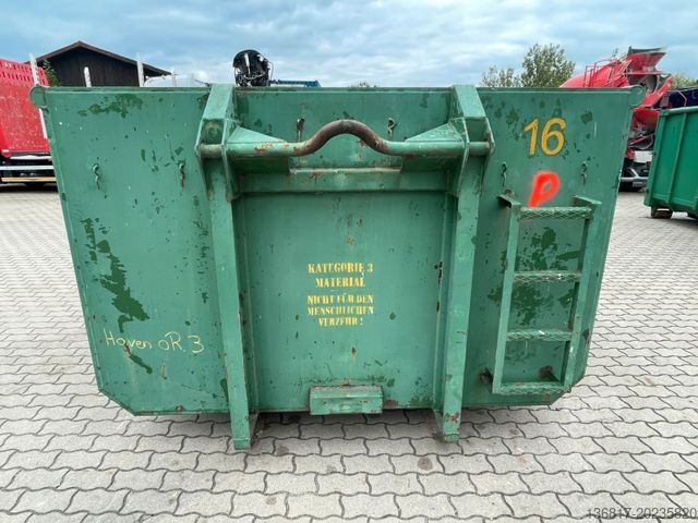 Tovornjak s kavljem za kontejnerje  BMP Bohemia 21cbm Behälter Mulde Absetzcontainer