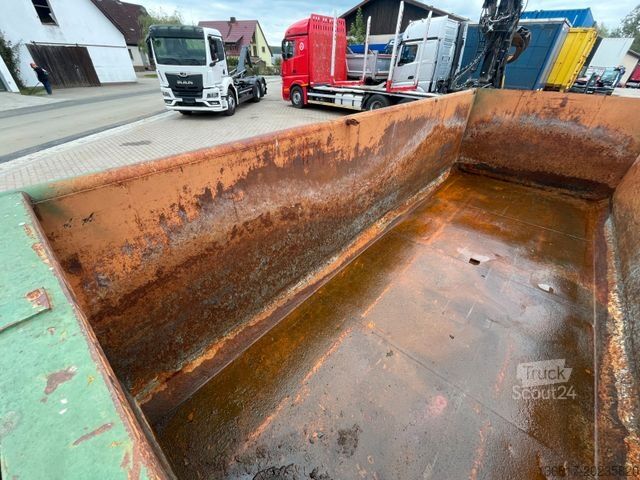 Tovornjak s kavljem za kontejnerje  BMP Bohemia 21cbm Behälter Mulde Absetzcontainer