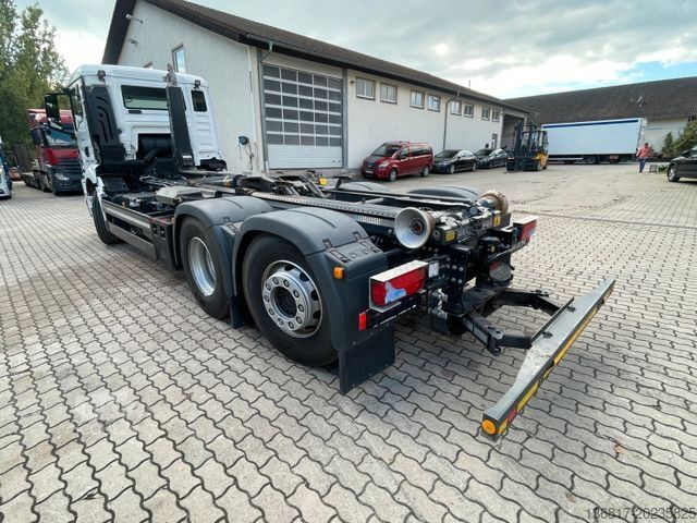 Kroghejselastbil MAN TGS 26.480 6x2 BLL Abroller Meiller RS21.65 Lenk