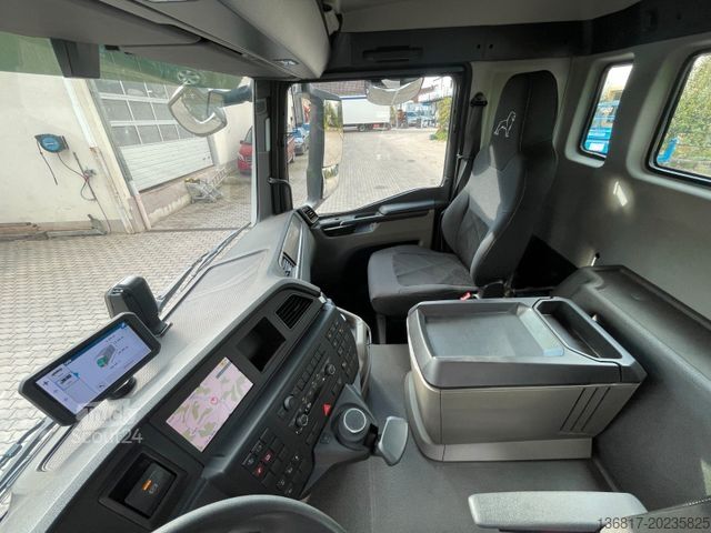 Tovornjak s kavljem za kontejnerje MAN TGS 26.480 6x2 BLL Abroller Meiller RS21.65 Lenk