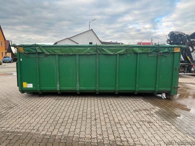 Камион с кука за контейнери BMP Bohemia 25cbm Behälter Mulde Abrollcontainer