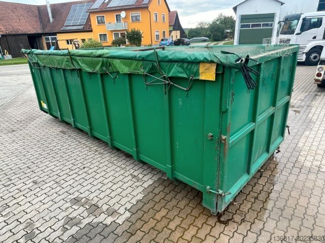 Tovornjak s kavljem za kontejnerje  BMP Bohemia 25cbm Behälter Mulde Absetzcontainer