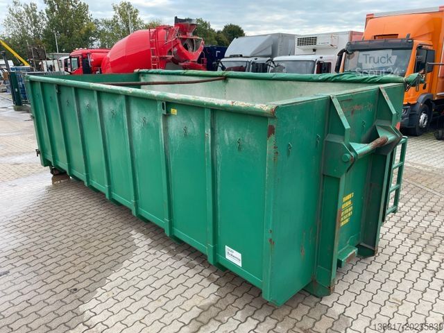Tovornjak s kavljem za kontejnerje  BMP Bohemia 25cbm Behälter Mulde Absetzcontainer