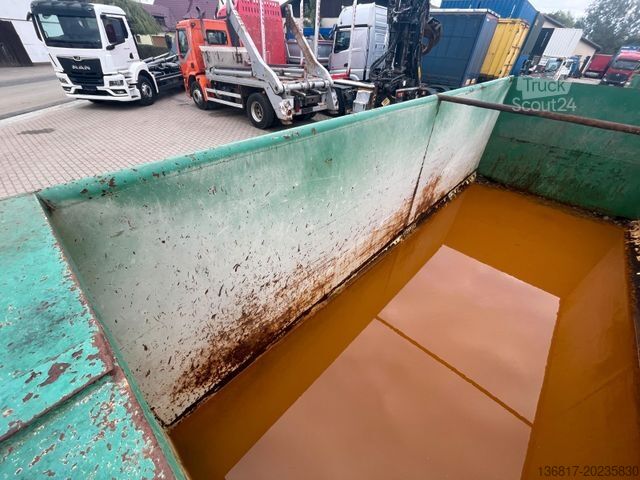 Камион с кука за контейнери BMP Bohemia 25cbm Behälter Mulde Abrollcontainer