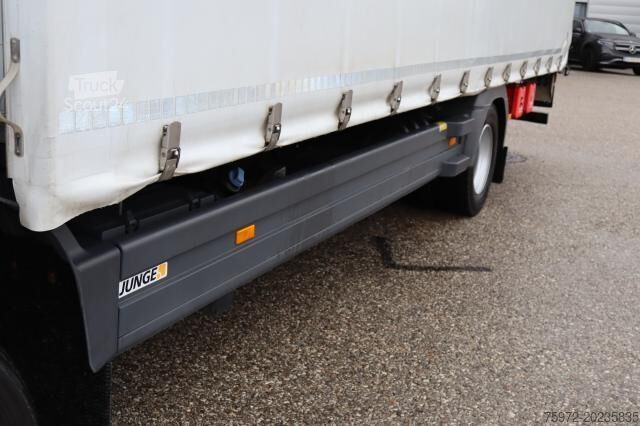 Tovorno vozilo s ravno platformo in ponjavo Mercedes-Benz Atego 1224L EDSCHA Curtainsider
