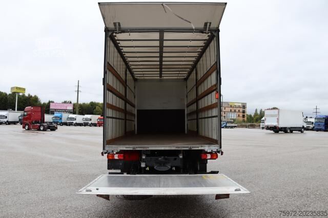 Tovorno vozilo s ravno platformo in ponjavo Mercedes-Benz Atego 1224L EDSCHA Curtainsider