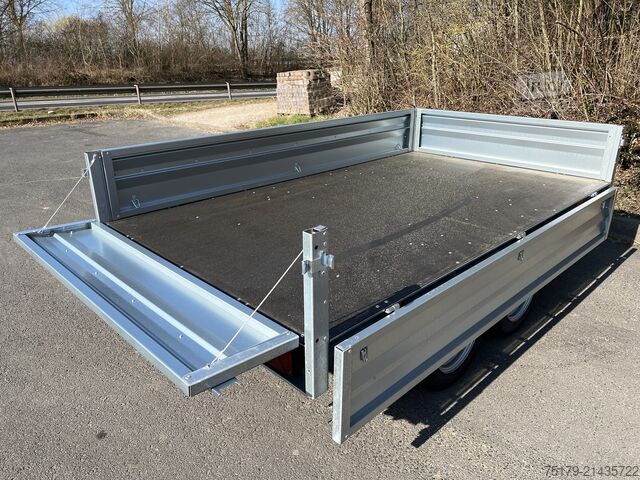 Reboque para automóvel Brenderup 3251 STB 1300 kg Tandem Hochlader