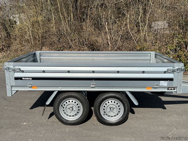 Reboque para automóvel Brenderup 3251 STB 1300 kg Tandem Hochlader